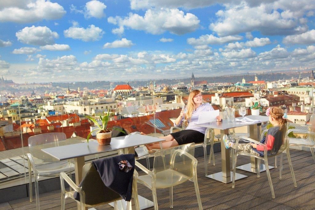 Wenceslas Square Hotel - Czech Leading Hotels Prag Exteriör bild